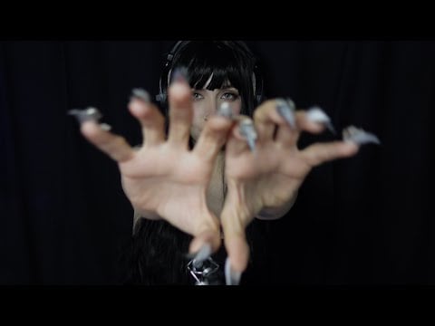 ASMR Brain massage with long claws | zoom H3-VR