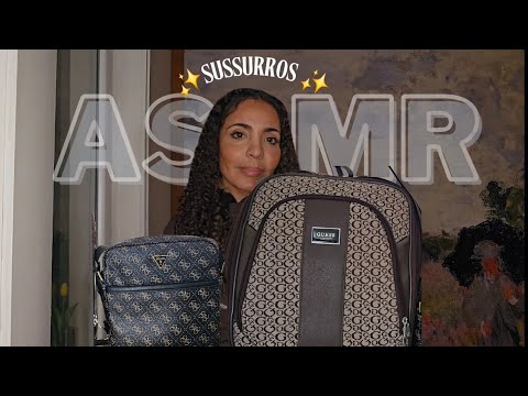 ASMR O QUE TEM NA MINHA BOLSA