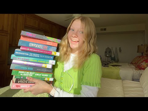 Book video ASMR! reading, tapping, talking