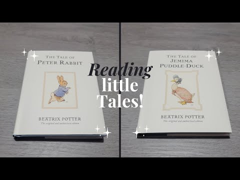 ASMR reading The Tale of Peter Rabbit and The Tale of Jemima Puddle-Duck!