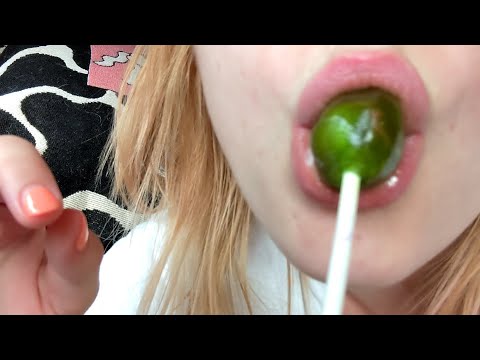 tootsie pop/lollipop asmr