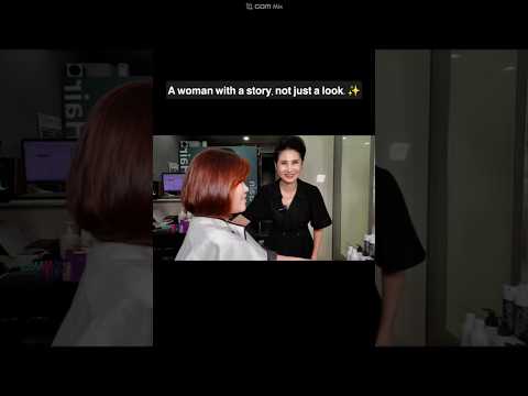 미용실ASMR 시각과청각의 활성화 # 오렌지 브라운Hair salon ASMR visual and auditory activation # Orange Brown