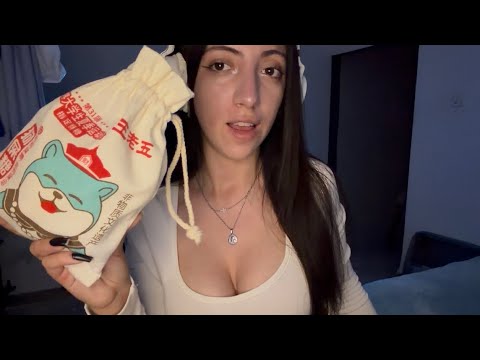 ASMR probando snacks chinos🫶🏻