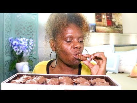 Lip Smacking ASMR Eating Sounds Chocolates/Soft Spoken