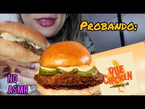 PROBANDO| QUE CHICKEN by Robe Grill |Mukbang  #eatingshow #eatingsounds