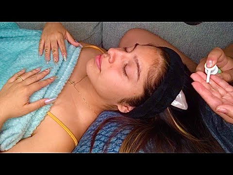 ASMR 🧡TINGLY FACIAL✨