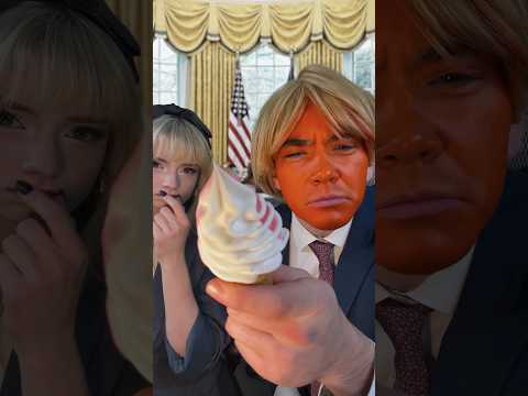 Donald Trump tries ASMR #asmr