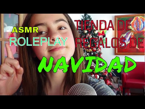 ASMR TIENDA DE REGALOS DE NAVIDAD