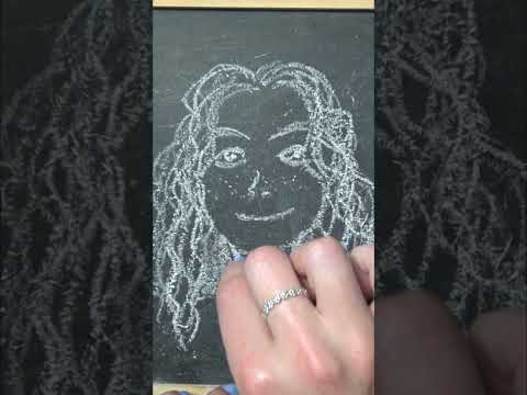 ASMR Chalk Drawing #asmr #asmrchalk #asmrchalksounds #asmrdrawing