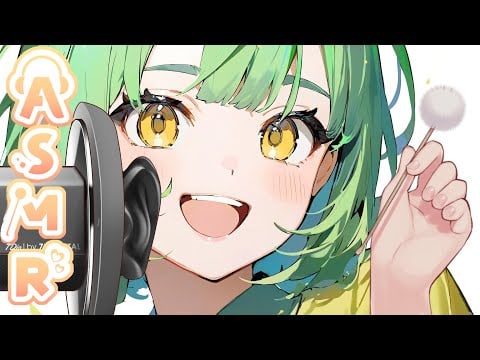 【3DIO ASMR】Чистка ушек 💚Ear Attention & Cleaning for Sleep 💚 Tingly whisper Ear to Ear