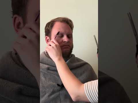 Perfectionist Detailed ASMR Eyebrow Trim #asmr #realpersonasmr #personalattention #perfectionist