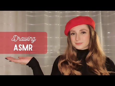 [ASMR] Paper and Marker Sounds - Drawing Layered ASMR