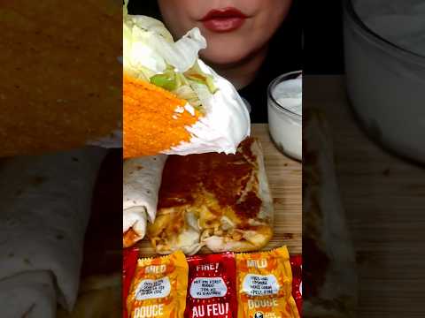 Taco Bell Nacho Cheese Tacos #asmr #taco #tacobell #food #eat #mukbang