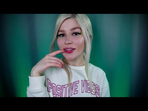 ASMR some gentle kisses for YOU 😘 Breathing, whispers, mouth sounds for sleep & relaxation