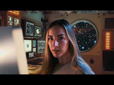 ASMR Deep Space Lab 🪐 SCI-FI Celestial Ambiance & Soft Whispers