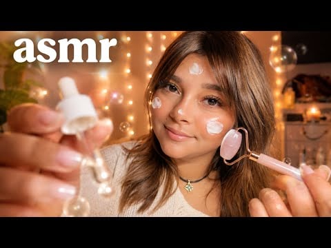 ASMR Realista | Haciendo Mi Skincare y Makeup