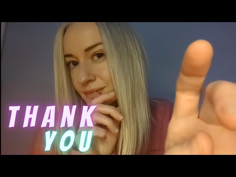 ASMR |✨Tingly mouth sounds, hand movements and repeating names (Patreon shoutout) ✨