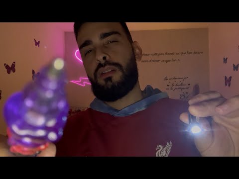 ASMR Test des 5 Sens (mais ta vision devient de plus en plus sombre) 👨🏽‍⚕️ 