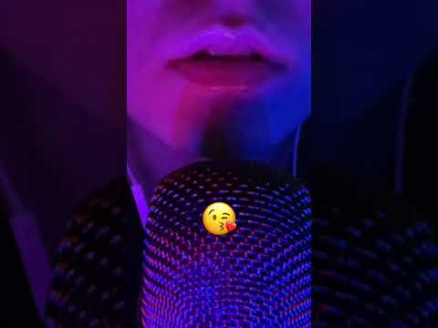ASMR 💋 CLOSE-UP KISSES😘 (Mouth Sounds, Deep Sleep, Tingles) #shorts #kisses #asmr