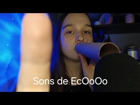 ASMR SONS DE BOCA COM ECO (esse vídeo vai entrar no seu cérebro)