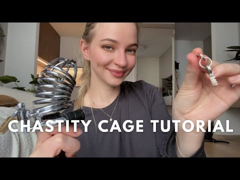 How and why to wear a chastity cage 🔒 