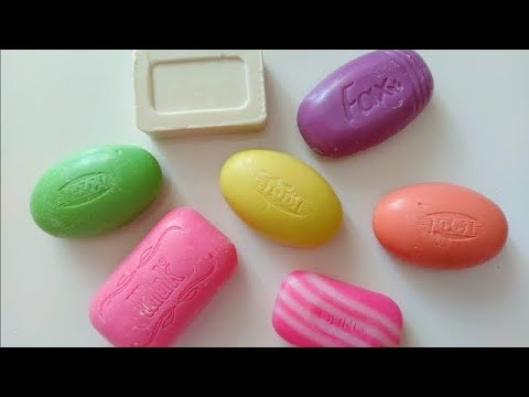 Dry Soap carving ASMR\ relaxing sounds\ No talking. Satisfying ASMR video\ Cutting soap 