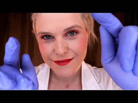 ASMR Dermatologist Face Exam: Medical Roleplay