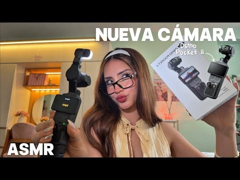 ASMR NUEVA CÁMARA 📷(Unboxing) OSMO POCKET 4 ❤️😱