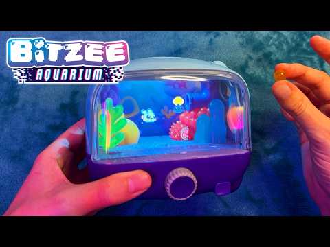 ASMR Bitzee Aquarium Digital Pet Unboxing (Tamagotchi Nostalgia)