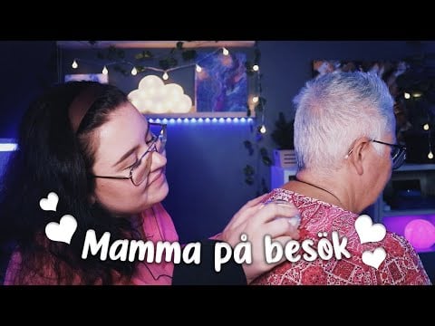 ASMR MED MAMMA ♥ Backscratching, ASMR-Games, Hairbrushing 😴