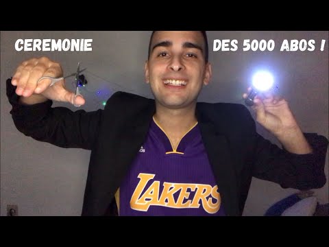ASMR Cérémonie pour les 5000 abos ! 🥳 Hall Of Fame Triggers ❄️