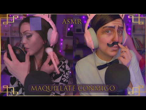 ⭐ASMR Maquillate Conmigo para mi SERIE de TERROR [Sub]