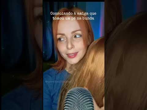 Consolando à amiga, que tomou um pé na bunda!