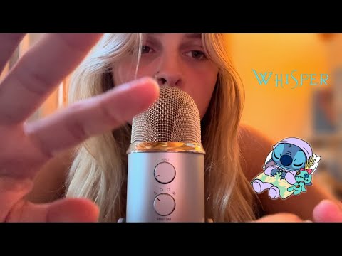 ASMR | Pure Whisper Ramble with soft mouth sounds