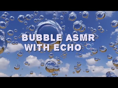 BUBBLE ASMR WITH ECHO 🫧