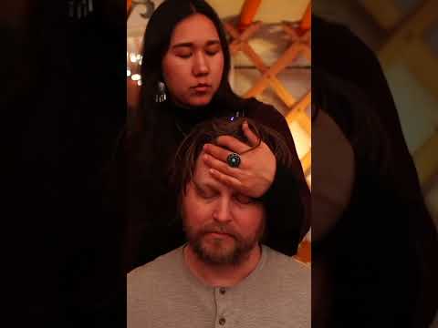 Part 1 | See our 2nd Channel @SemideandSethASMR for full #asmr video! Barber Head Massage. #calm
