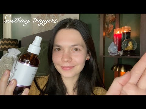 ASMR for sleep | Soothing triggers and hand movements to help you unwind and fall asleep 💫💤