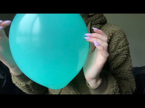 ASMR Tapping, Squeezing, Biting, Popping, And Kissing Balloons