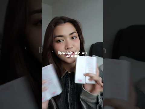 asmr lipstick try on #barenbliss #bnbnogravity