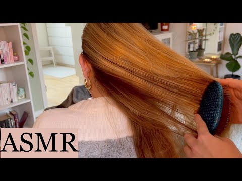 ASMR | *RELAXING* Hair Play with Layered Gentle Tapping ✨💆🏼‍♀️✨ (no talking)