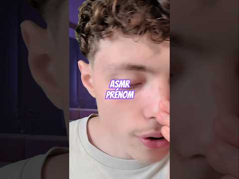 asmr prénoms #asmr #asmrfrançais