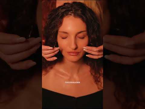 the softest moment of touch ASMR