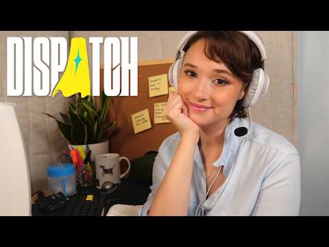 ASMR DISPATCH | Coworker Gossip, Personal Attention, Keyboard Typing