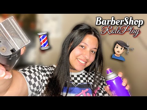 ASMR~💇🏻‍♂️💈BarberShop Haircut (RP) | Scissor Sounds💈💇🏻‍♂️