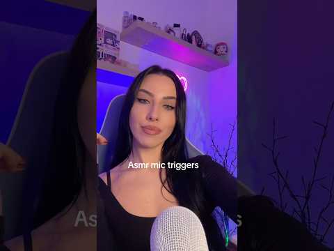 ASMR Mic Triggers #asmr #asmrmictriggers #asmrsounds #asmrvideo #reels #relax #tingles
