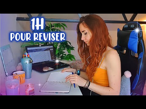 ASMR Lo-Fi 📖 1H DE REVISIONS - Study with me ♥