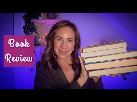 ASMR | Book Talk ✨ Recent Reads + Gentle Page Turning & Calm Vibes 📚