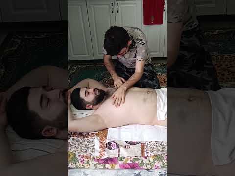 CHEST TURKISH MASTER ASMR MASSAGE #shortvideo #massage #chest #asmr #triggersforsleep