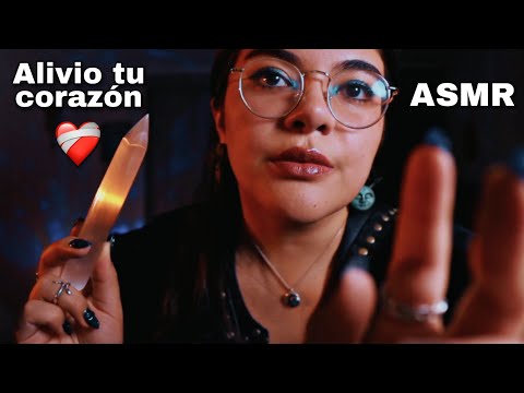 ASMR Despeja tu mente y ALIVIA el corazón 💗 Reiki, Limpia energética, Atención personal 🎧 BINAURAL