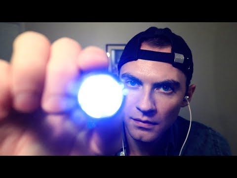 LET ME CHECK YOUR EYES | ASMR Quiet Eye Exam Flashlight Role Play